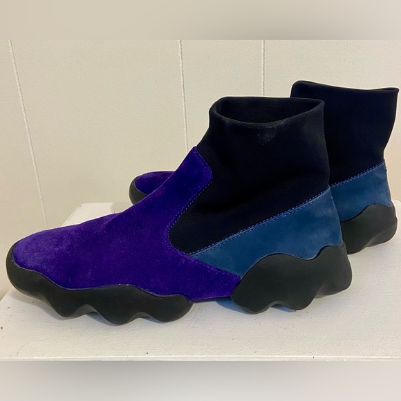 Camper DUB Black, Purple, and Navy Women’s Ankle Boots / Sneakers- size 8 - Picture 5 of 7